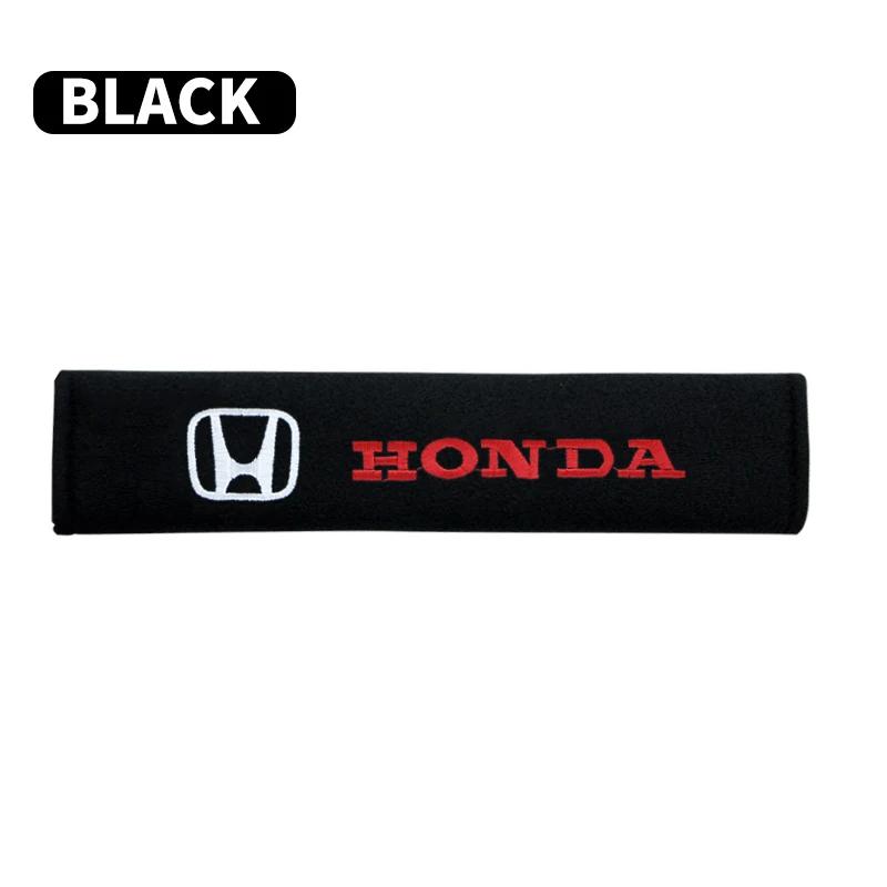 

1/2Pcs Car Safety Belt Shoulder Cover Pad Plush Seat Belt Shoulder for Honda Mugen Power Civic Accord CRV Hrv Jazz Accessories