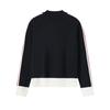 FILA Heritage Classic Fashion Trendy Comfortable Versatile Slim Fit Warm Knitted Sweater Women sweater Legendary-Blue F11W548401FNV