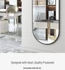 Wall-Mounted Full-Body Dressing Mirror for Girls' Bedroom - No Drilling Required, Insta-Worthy Fitting Mirror