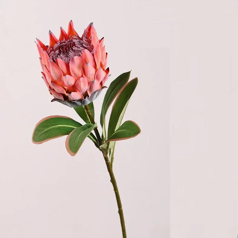 

European-style Simulation Imperial Flowers Branch Festival Party Decorative Silk Artificial White Royal Flower Room Decoration