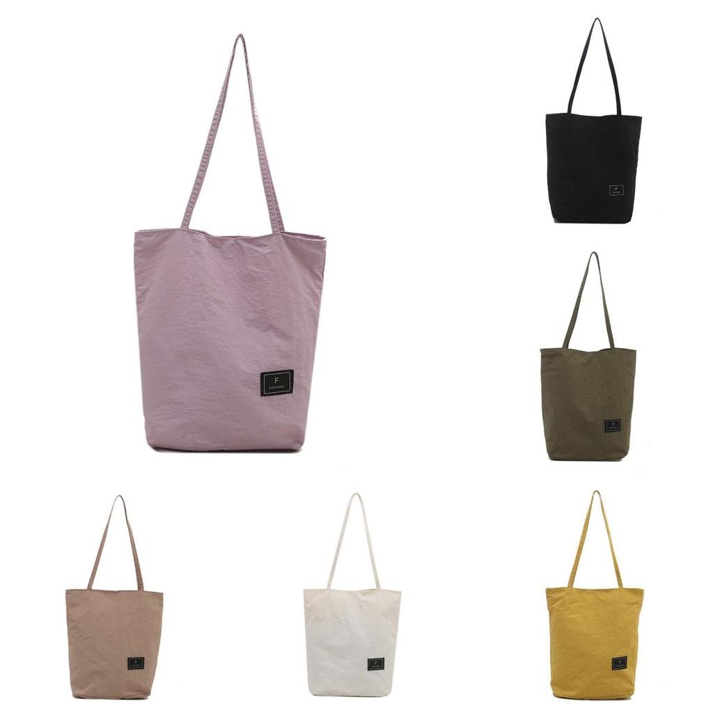 Nylon Bag For Women With Large Capacity And Magnetic Closure For Daily Use