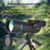 25-75x60 HD Zoom Monokulärt Teleskop För Fågelskådning, Vattentätt Med Stativ, Lång Räckvidd För Camping Och Landskapsobservation