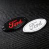 LKLE5 14.5cm Aluminum Overlay Emblem Badge For Ford Mondeo Explorer Edge Focus Fiesta Kuga Transit Ecosport Escape MK3 Auto Accessory