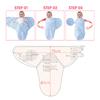 0-6M Newborn Swaddling Sleepsack 100%cotton Baby Swaddle Blanket Wrap Infant Adjustable New Born Sleeping Bag Muslin Blankets