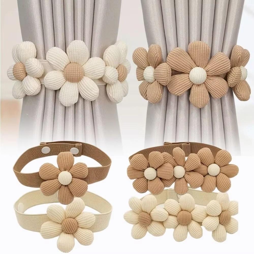 1 PCS Cartoon Window Curtain Buckles Elastic Band Curtain Rope Holders Curtain Tieback  Home Decor