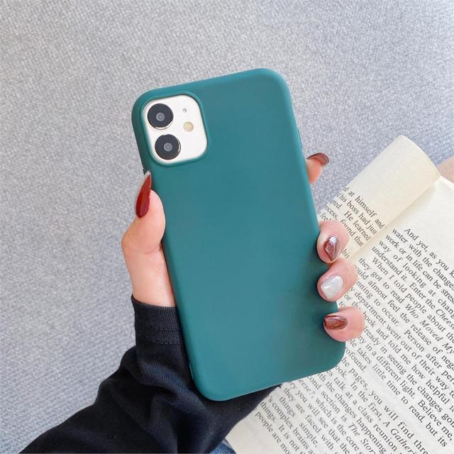 Candy Color Silicone Phone Case For Iphone 14 Pro Max Case For Iphone 14 ProMax Iphone14 14 Plus Matte Soft Tpu Back Cover