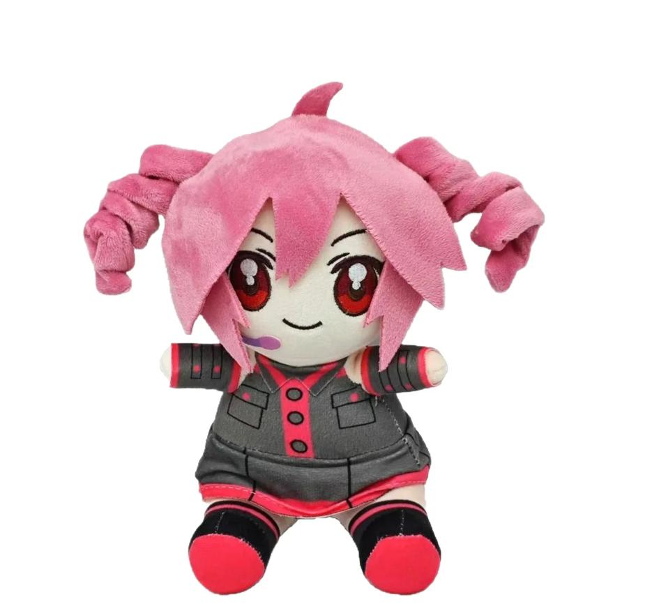 Kasane Teto Hatsune Miku Fufu Plush Doll Fuwafuwa Anime Kawaii Cute Cool Toys Dolls Plush Room Car Desk Decor Birthday Gift