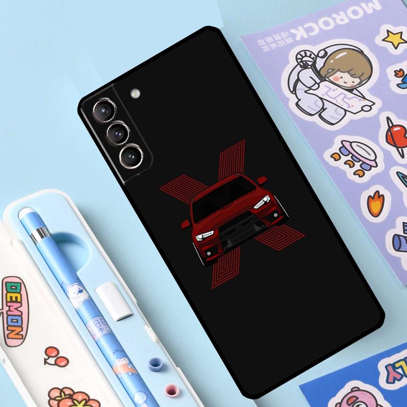 Coque JDM Car Evo Pour Samsung Galaxy S23 S21 FE S20 FE S22 Plus Note 20 Ultra Note 10 S8 S9 S10 Plus