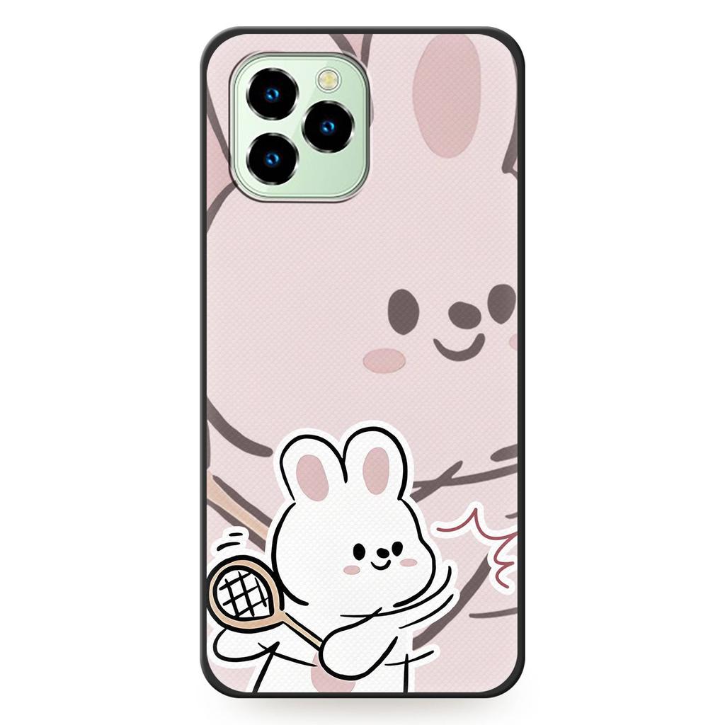 TPU Couple Phone Case For Oukitel C21 Pro Soft case Cartoon Cute Fashion Design Dirt-resistant Protective Anti-dust