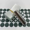 100PCS 21700 Battery Wrap Sleeve Heat Shrink Tube + 100PCS Barley Paper Rings Shrinkable Insulated Skin PVC FilmTape Cover Pipe