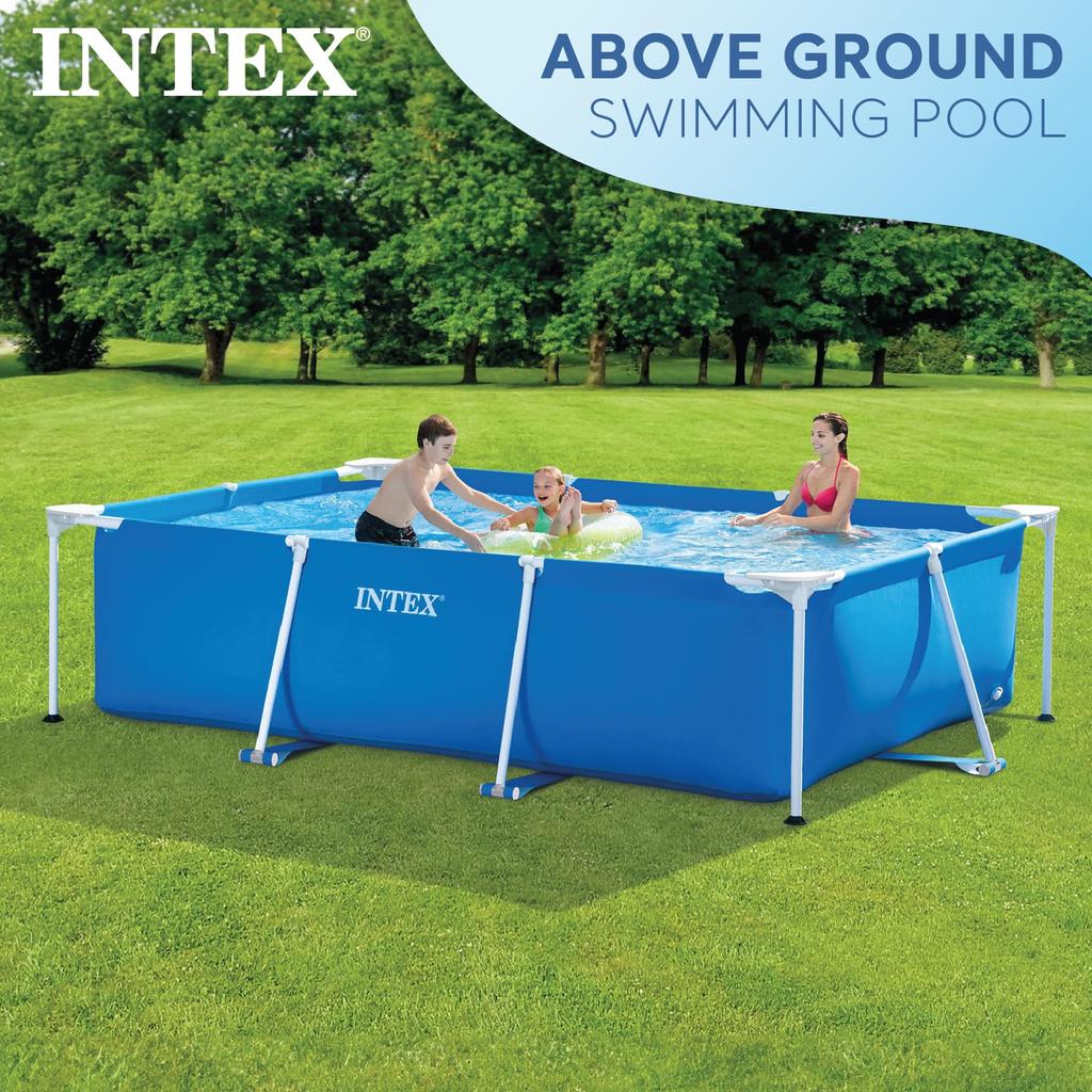 Piscina rectangular INTEX con estructura de 300 x 200 x 75 cm 28272