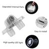 ABE4  2Pcs Car Door Welcome LED Lights Laser Projector Lamp Decor Accessories For Nissan X-trail T30 T31 2004 2005 2006 2007 2008-2014