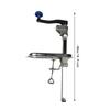 Can Opener Commercial Manual Tabletop Bench Clamp Hand Crank Jar