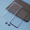 For Samsung Galaxy A06 4G Case TPU Phone Cover with Screen Protector+Camera Lens Film