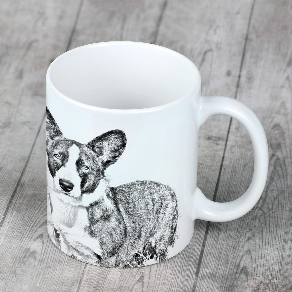 Cardigan Welsh Corgi - kubek z psem, uroczy kubek z grafiką, prezent z Twoim zdjęciem od marki Art-Dog