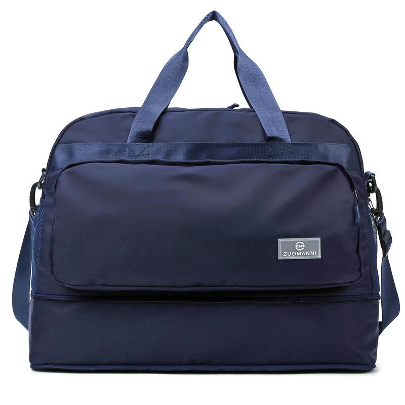 Short-distance Business Trip Oblique Span Travel Bag Portable Pull Rod Luggage Bag Large-capacity School Storage Bag
