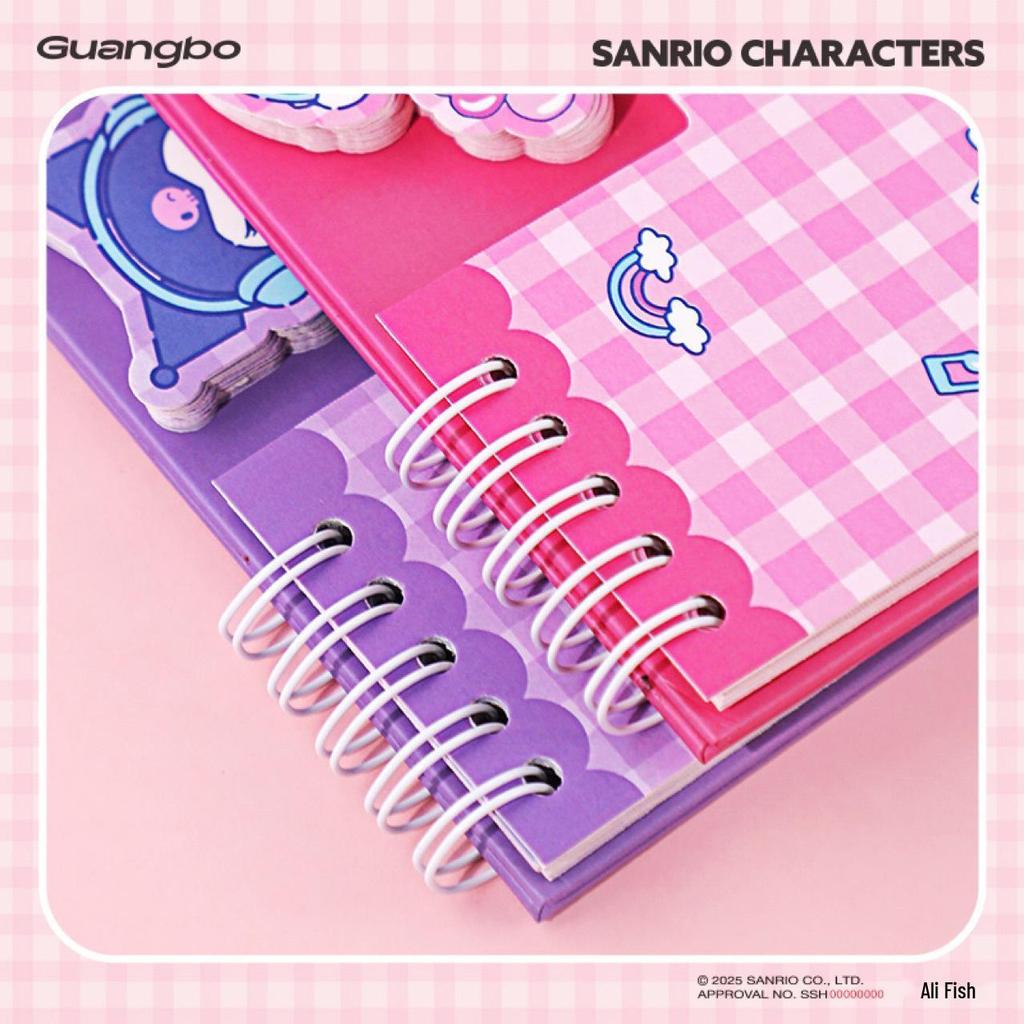 Sanrio 2026 Desk Calendar: Monthly Schedule with Kuromi & My Melody Ornaments