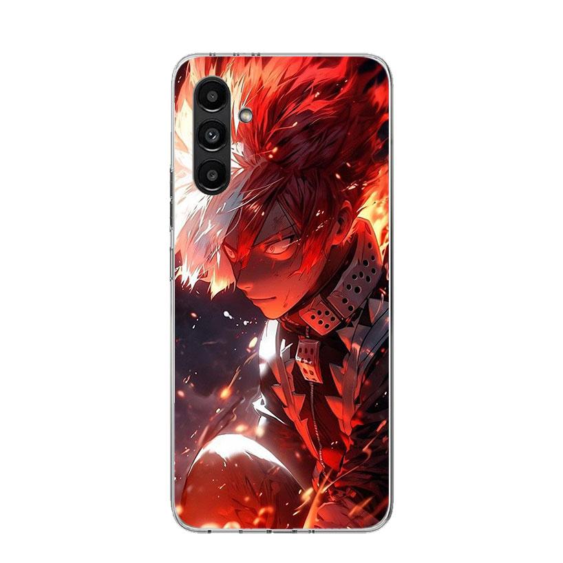 Todoroki Shoto MHA My Hero Phone Case For Samsung Galaxy A13 A14 A15 A16 A17 A53 A54 A55 A56 A33 A34 A35 A36 A23 A24 A25 A26 A05