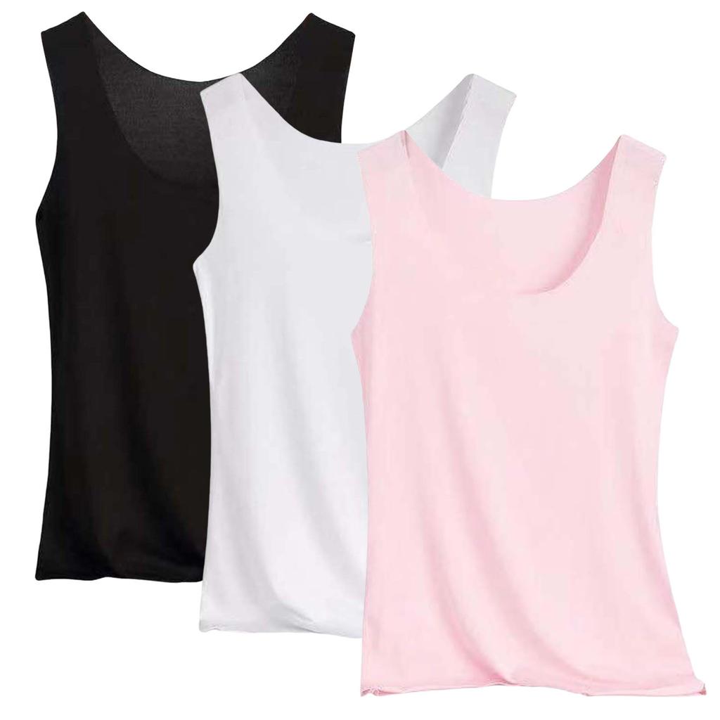 Summer Ice Silk Vest Women's Suspender Inner Sleeveless Top South East Asia Bottom Shirt
