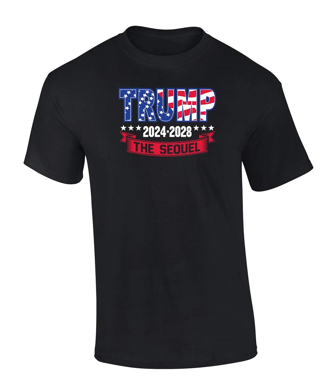 Trenz Shirt Company Trump 47th President 2024-2028 The Sequel Short Sleeve XL