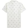 Polo Ralph Lauren SS25 Small Pony Logo Embroidered Nautical Print Short Sleeve Polo Shirt Men Tops MNPOKNI1N821190-100
