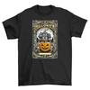 'Halloween_266 '' Funny Pumpkin House T-shirt - Spookily Hilarious! Unisex Design