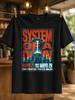 System Of A Down Mexiko Rot Used Look Poster Schriftzug Ufo Stadionstrahl Und Fett 27. 28. Mai Konzert Unisex Alle T-Shirts