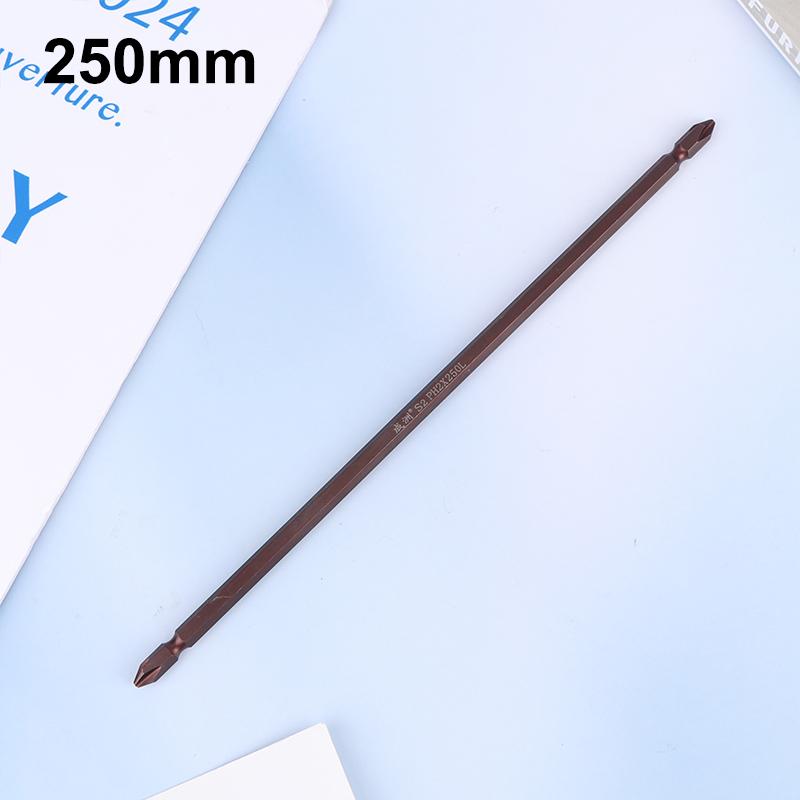 Reparieren leicht gemacht mit 1 Stück legiertem Stahl Kreuzschlitz Doppelkopf Elektro-Schraubendreherbit