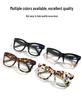 Unisex Fashion Large Frame Anti-Blue Light Reading Glasses