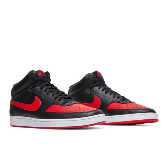 

Nike Court Vision Mid Bred DM8682-001 EU 44 чорний/червоний
