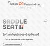 Lynk & Co 01 Universal Suede Car Seat Cushion - Four Seasons, Half Surround