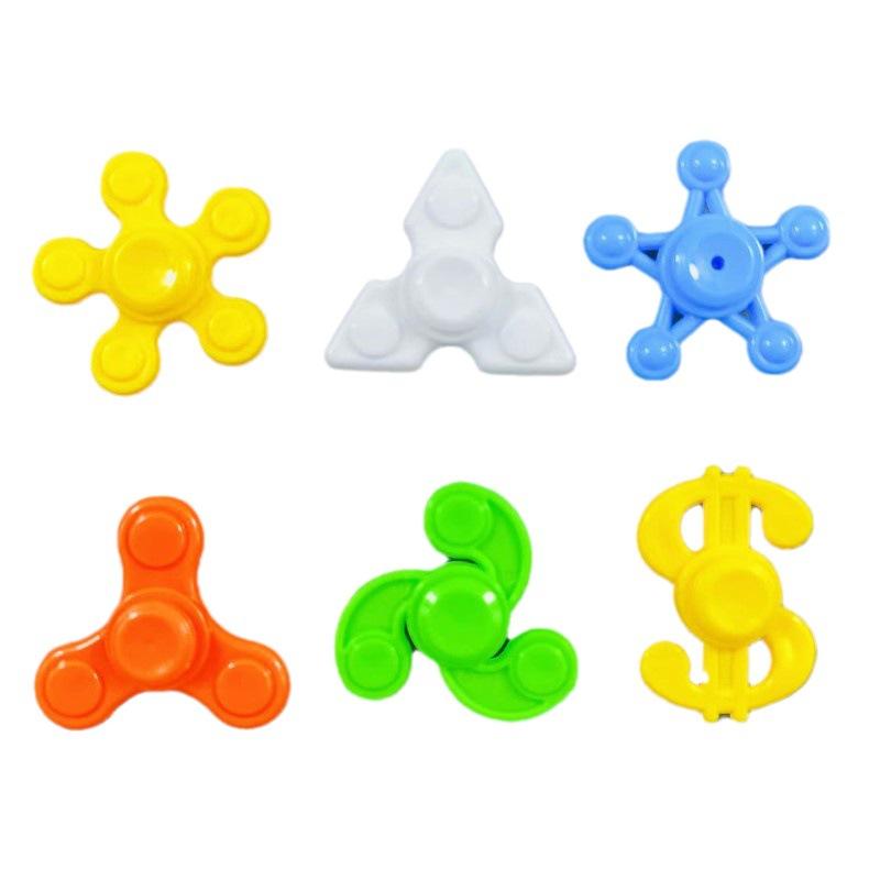 Children'S Finger Gyroscope Mini Fingertip Rotating Gyroscope Plastic Toy Egg Ghost Accessories Activity Gift Toys