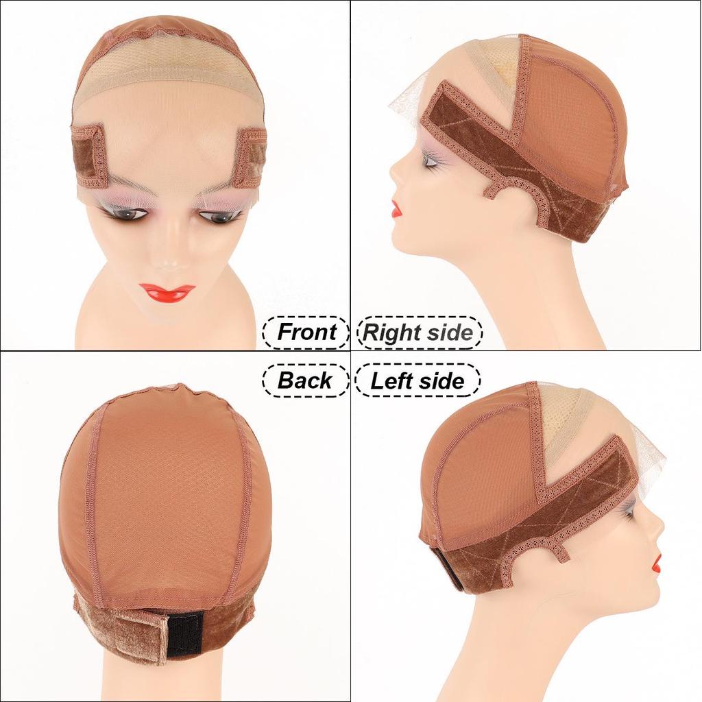 Enhanced Velvet Lace Stretch Wig Cap - Popular Large Size