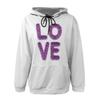 European & American Women's Casual Printed Hooded Sweatshirt A8773