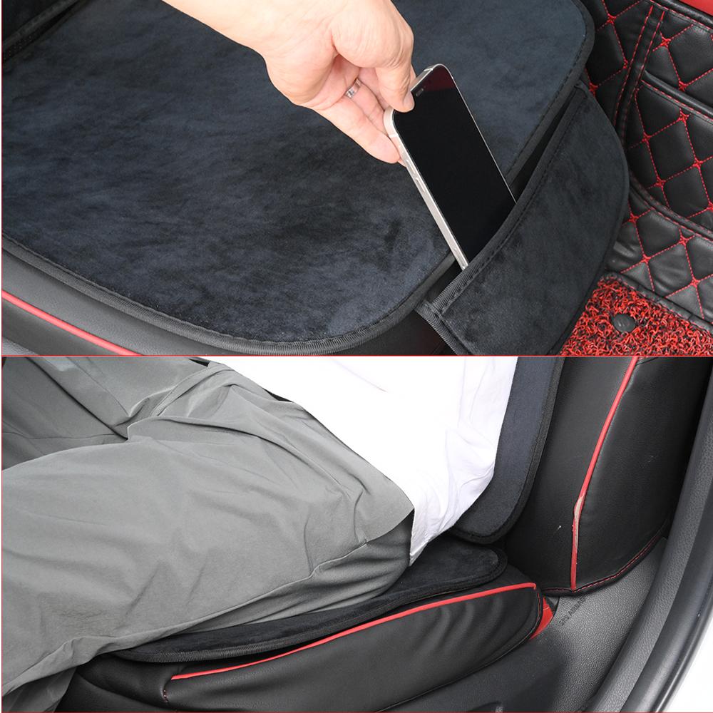 1PCS Car Soft Plush Seat Cushion Pad For Aixam MINAUTO CROSSLINE E AIXAM CROSSOVER MEGA CITY GTO COUPE ROADLINE Auto Accessories