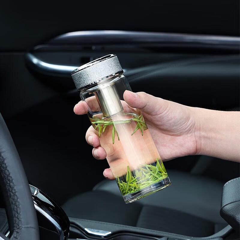 WANXIANG Single-Layer Glass Tea Cup
