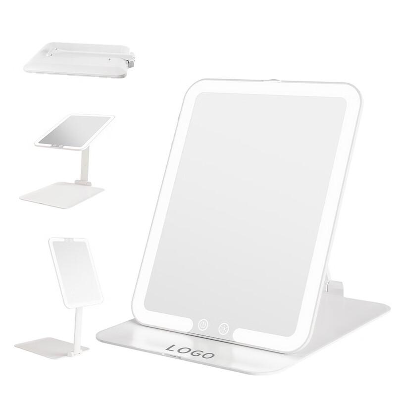 Oeny Large LED Desktop Makeup Mirror with Light