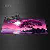 Pink Sakura Mouse Pad XXL Pc Gaming Office Mats Japanese Style Large Bonslip Base Desk Mat Art Rugs Laptop Gamer Table Cushi