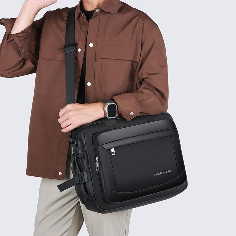 TS JYL Laptop bag,New Large Handbag Shoulder Waterproof Laptop Multi Business Commuter