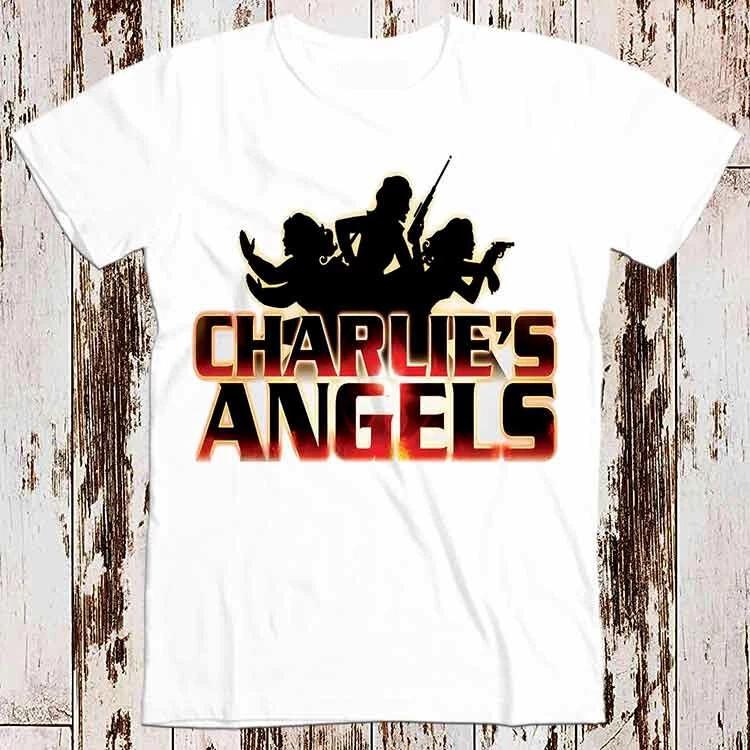 Charlie s Angels TV Show Movie Tee Top Vintage Unisex Ladies T shirt 8316 L
