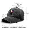 LOVE" Philippine Flag Print Adjustable Sun Hat, Patriotic Sports Hat Sporting Solid Lightweight Curved Brim Adjustable Baseball Hat