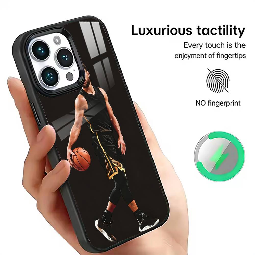 Cool Basketball Aesthetic Phone Case For iPhone17,16,15,14,13,12,11 Plus,Pro Magnetic with Magsafe Wireless Charging