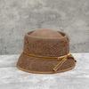 Japanese Retro Elegant Lace Concave Top Celebrity Style Woolen Bucket Hat Women'S Short Brim Basin Hat Felt Hat