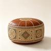PU Leather Sofa Stool Cover Fillable Storage Ottoman Foot Rest Footstool Cover  Living Room