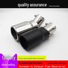 Adjustable 63mm Stainless Steel Exhaust Tailpipe with Elbow