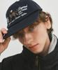 Wednesday Oasis Layered With Leopard Ball Cap_Navy(W25-Acc06)