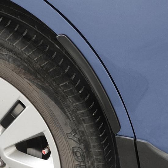 2x Black Fender Arch Trim Protector Trim Car Wheel Eyebrow Strip Rubber for BMW