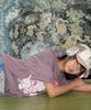 RONRON Betty Boop Ribbon Mesh Ball Cap Pink