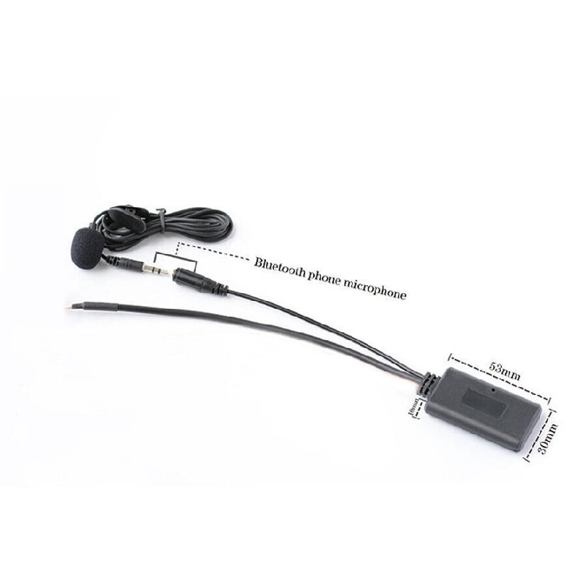 Bluetooth Module AUX Cable Adapter 12-Pin For BMW Z4 X3 E83 Mini Cooper R50 R53