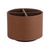 Portable Rotatable Storage Holder Box 360 Degree Desktop Cosmetics Shelf Cylinder Rotary Pen Holder Makeup Brush Storage